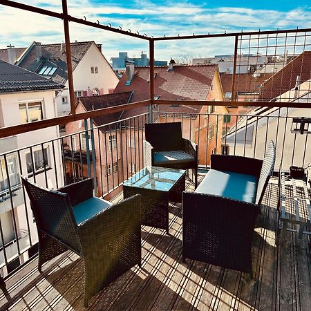Zentrale Wohnung Mit Dachterasse Bregenz Buitenkant foto